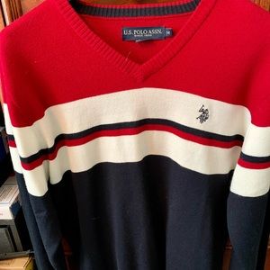 US Polo Assn men’s V neck sweater- NWT